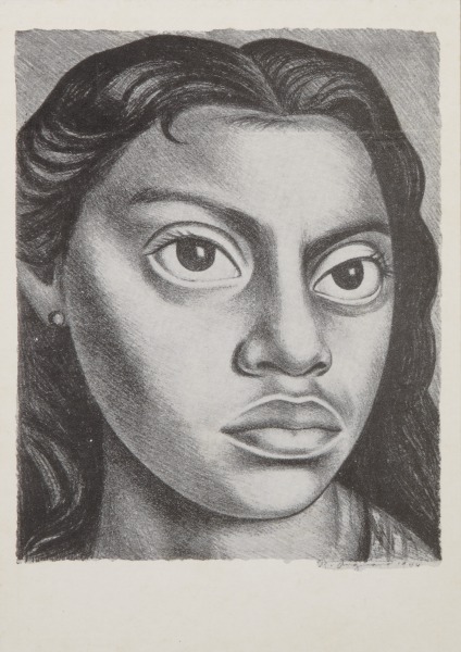 Retrato de una muchacha mexicana (Head of a Mexican Girl)