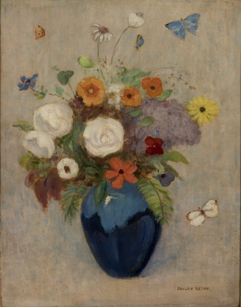 Flowers in a Vase (Flores en un florero)
