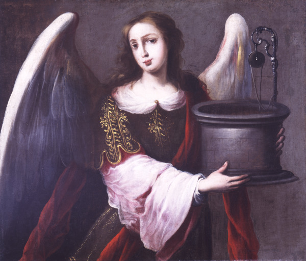 Arcángel con un símbolo de la Inmaculada (Archangel with a Symbol of the Immaculate Conception)