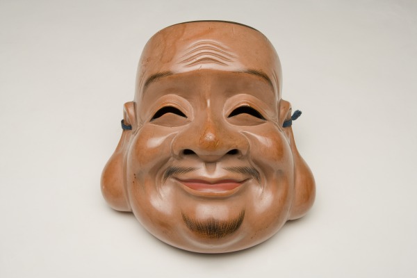 Noh mask, Ebisu (Máscara Noh, Ebisu)