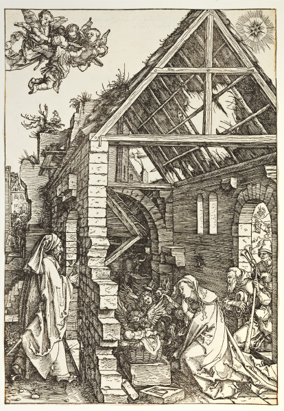 The Nativity (from The Life of the Virgin) (Nuremberg 1511) [La Natividad (de La vida de la Virgen) (Nuremberg 1511)]