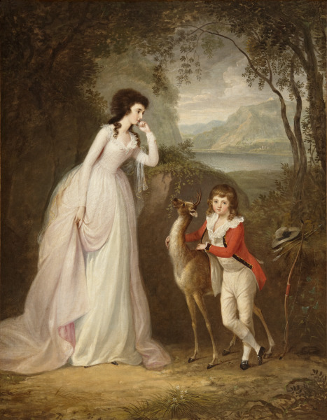 Lady MacKenzie and Her Son (Doña MacKenzie y su hijo)